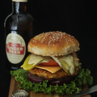 Crispy Paneer Burger