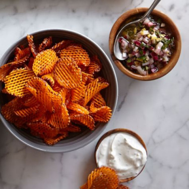 Waffle Iron Fries