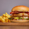 The Prezzo Chicken Burger Fries