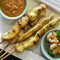 Ap-12 Satay With Peanut Sauce (4 Pieces)