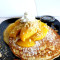 Peach Cobbler Pancakes